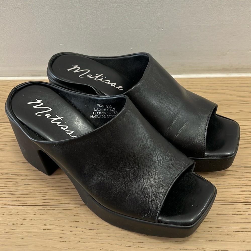 Matisse Leather Heeled Sandal